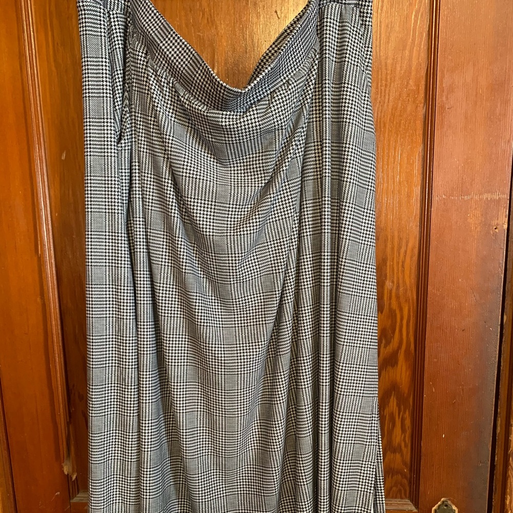 Plaid maxi